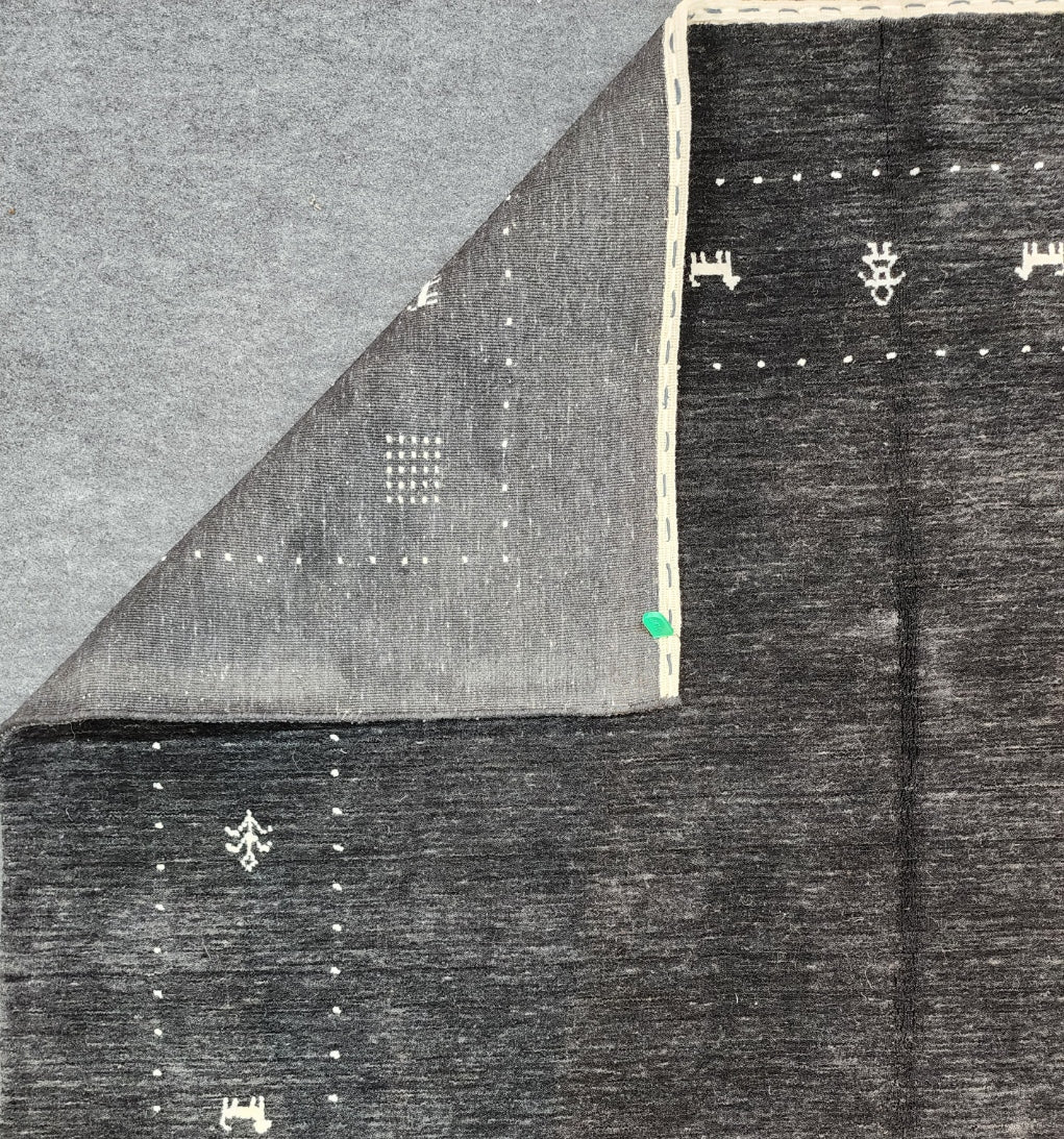 Black Gabbeh Rug