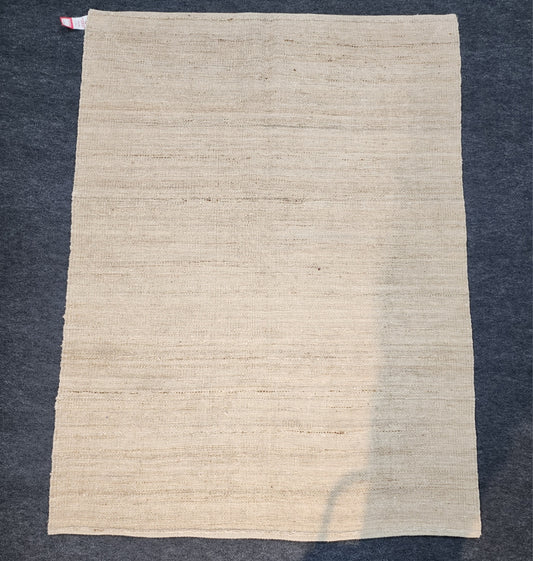 Neutral White Afghan New Kelim