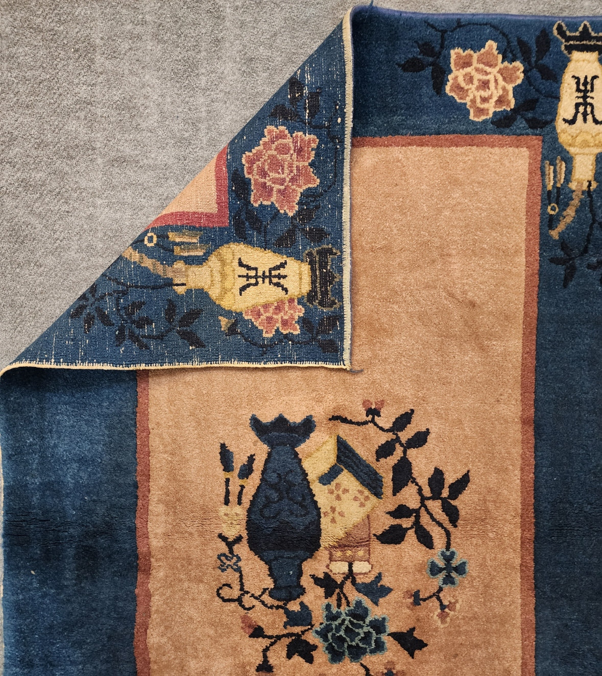 Early 20th Century Chinese Peking Rug