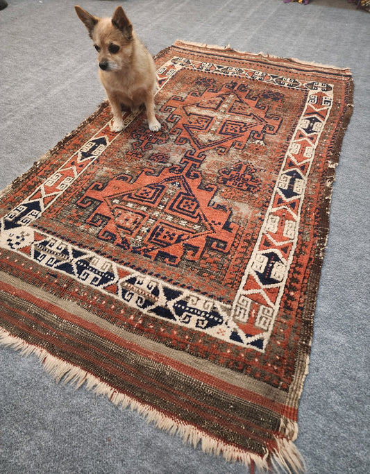 19th Century Baluch Prayer Rug #24338