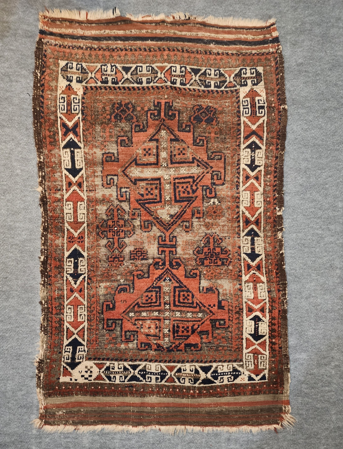 19th Century Baluch Prayer Rug #24338