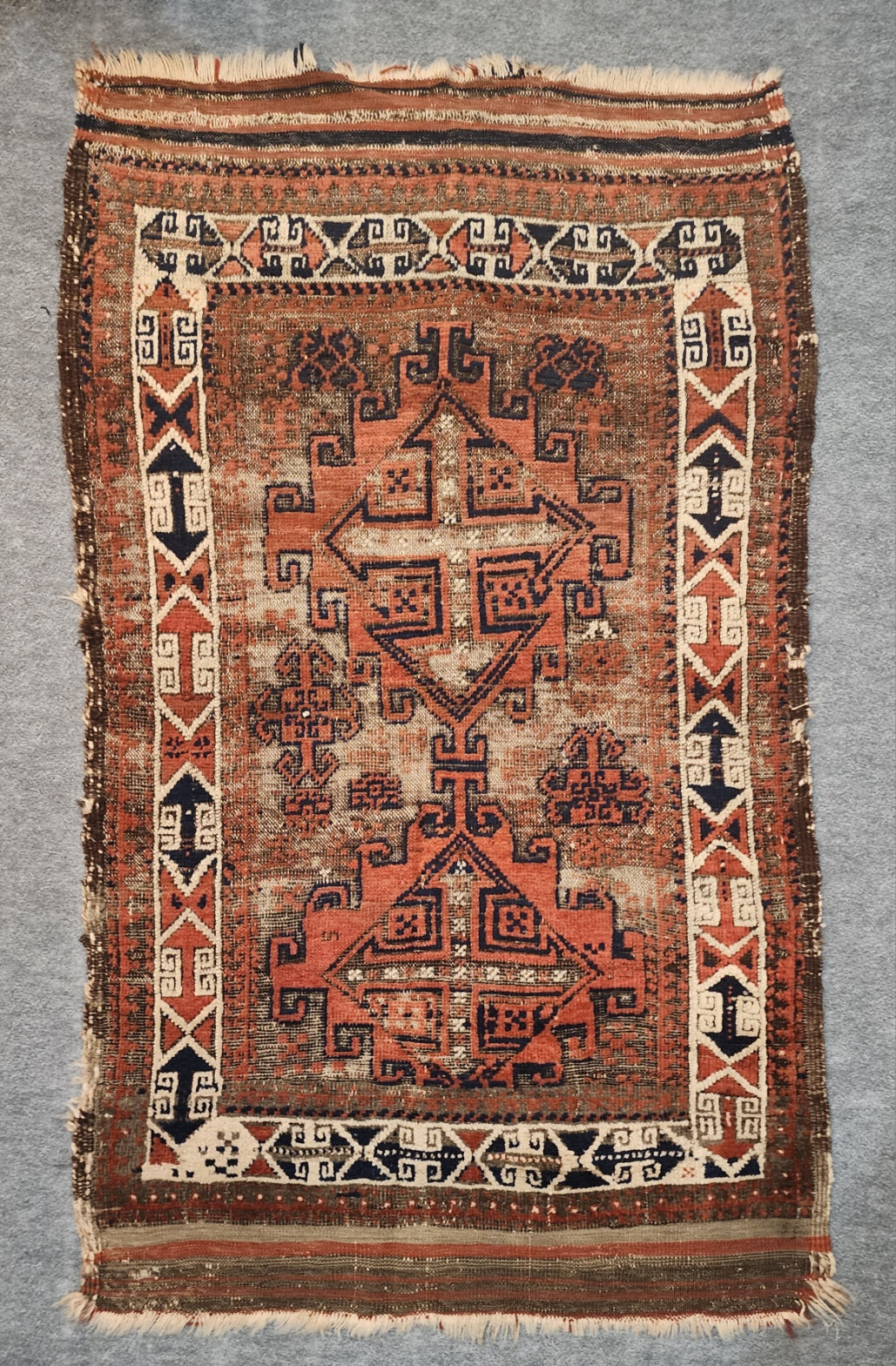 19th Century Baluch Prayer Rug #24338