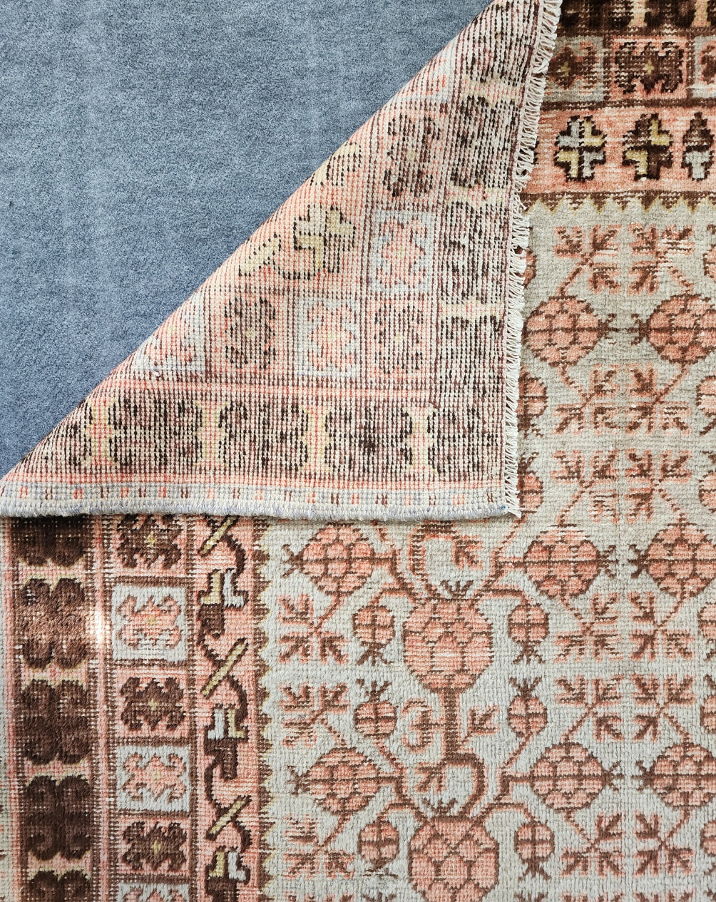 1920s Vintgage Khotan Samarkand Rug