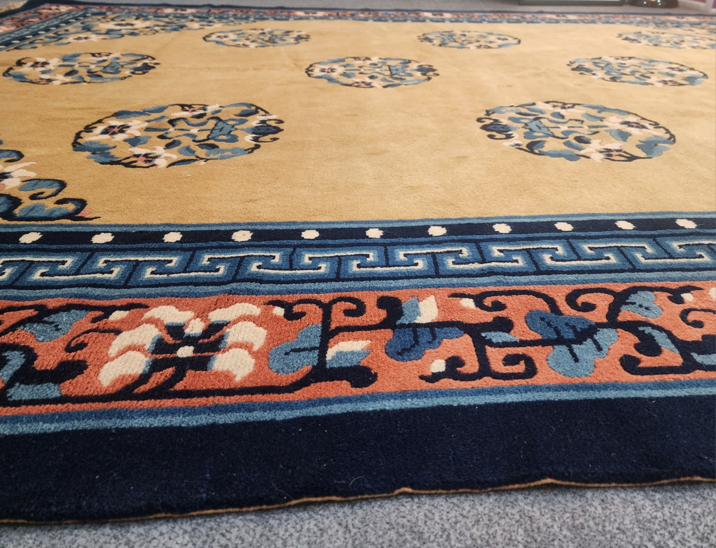 Original Unused Chinese Peking Rug from 1970