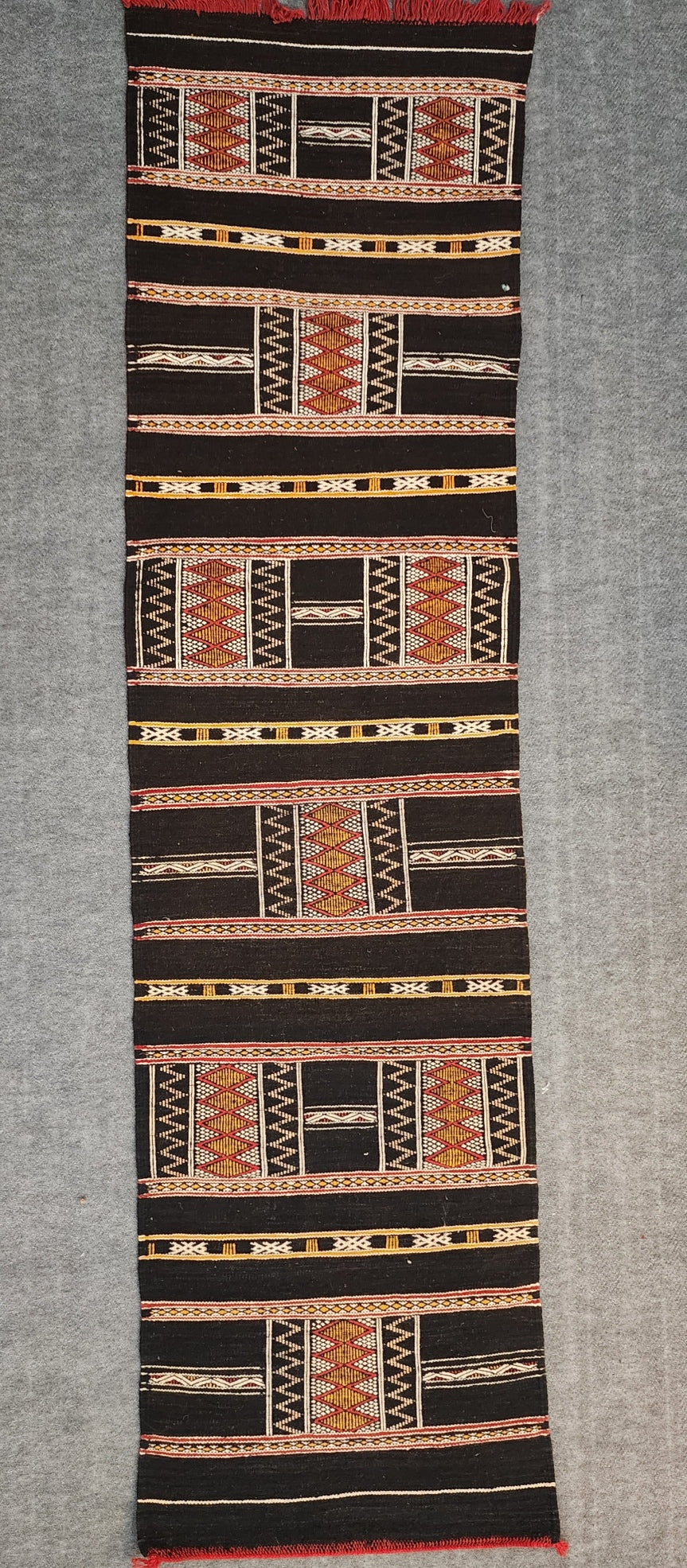 Black Moroccan Runner