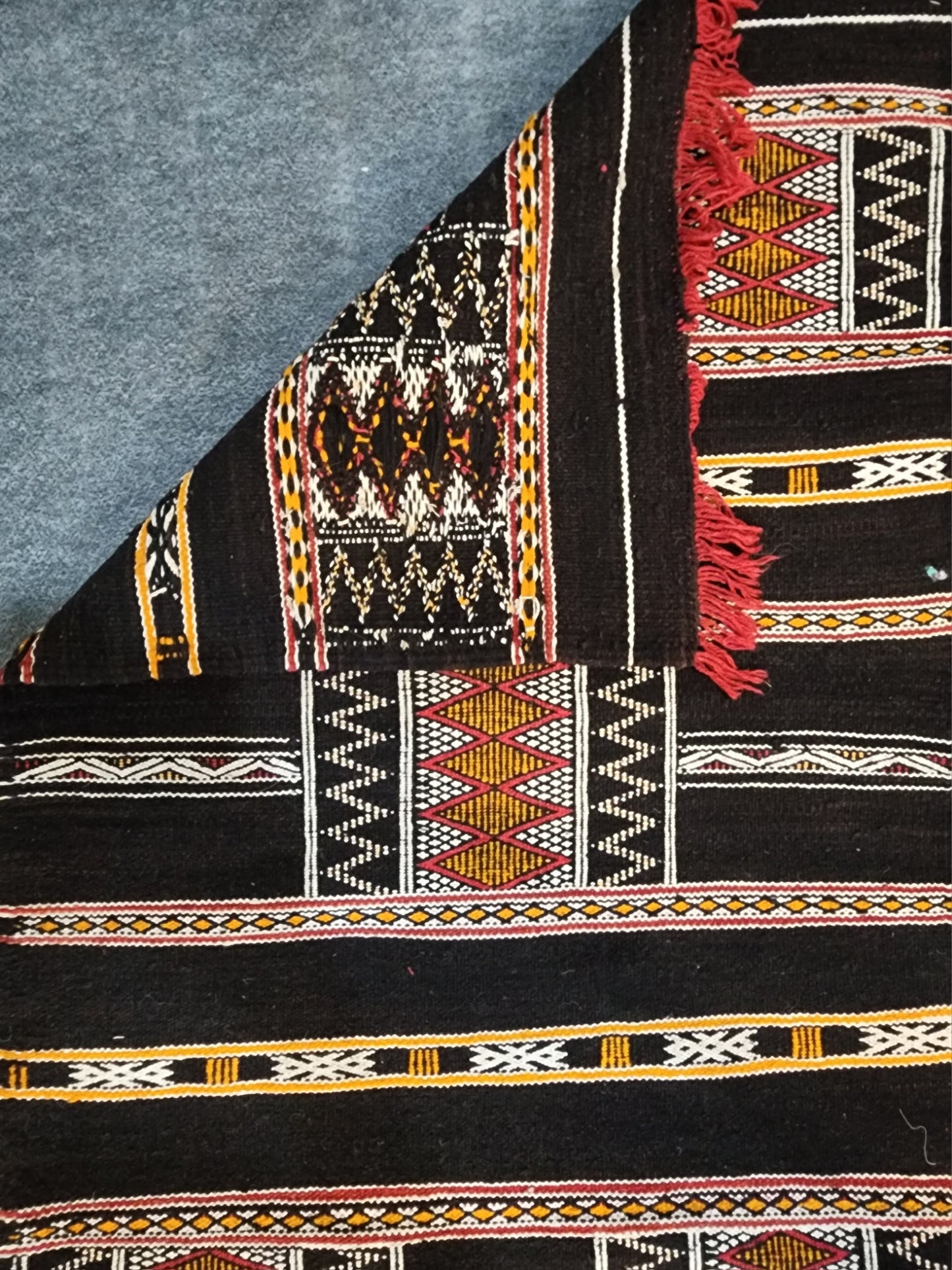 Black Moroccan Runner