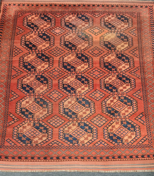 1920s Antique Turkoman Rug
