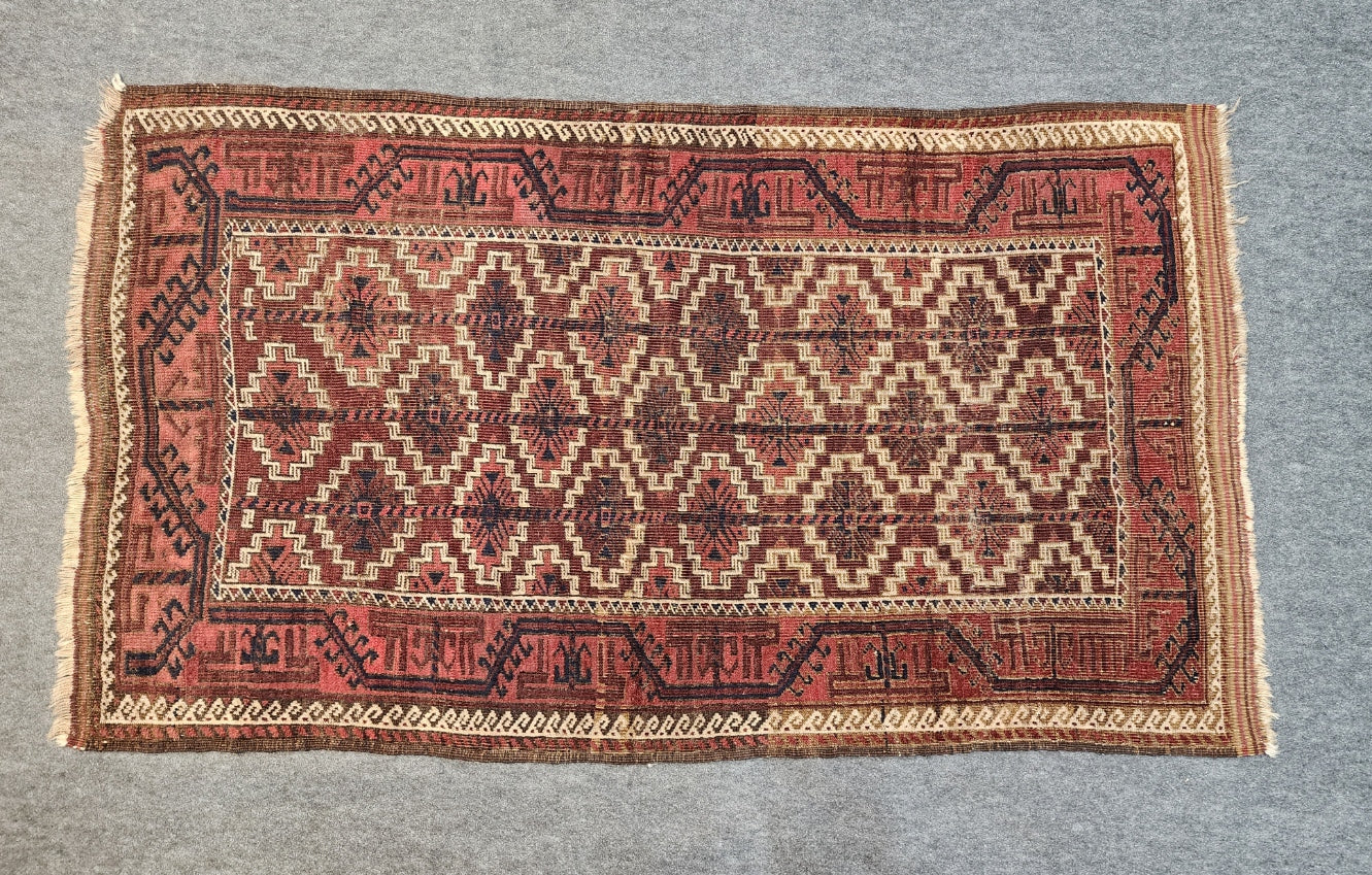 Baluch Antique Rug 19th Century