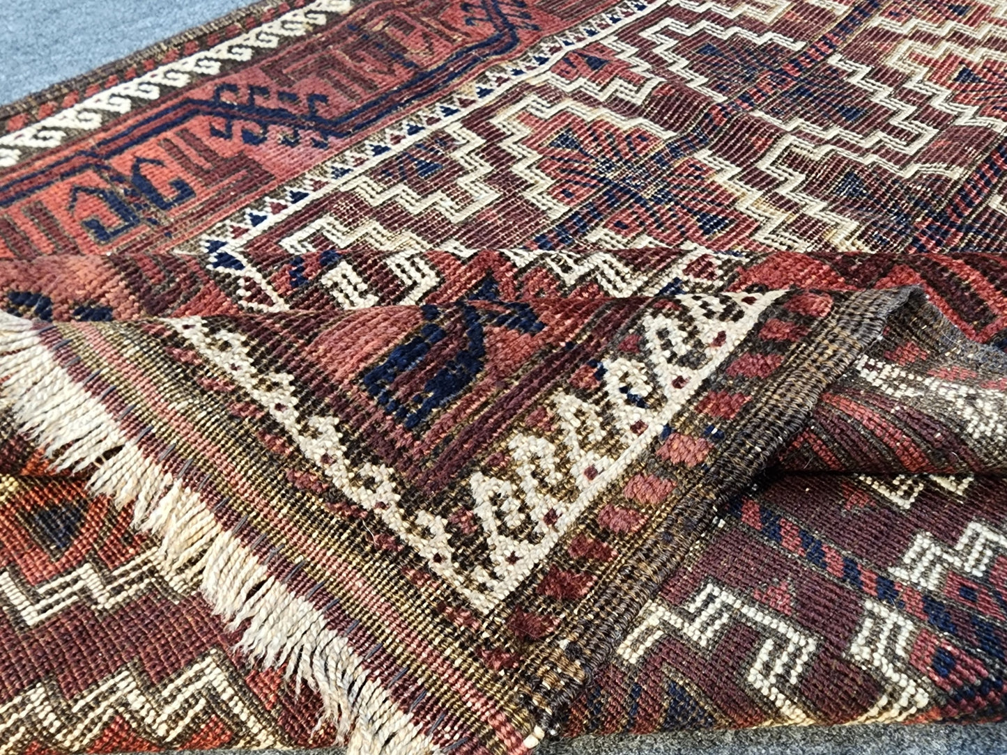 Baluch Antique Rug 19th Century