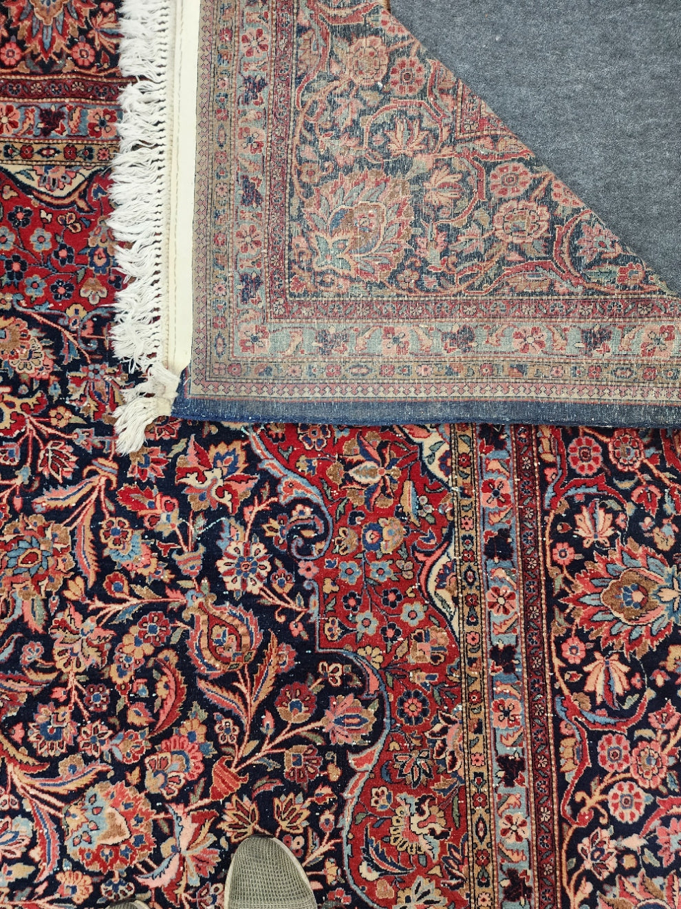 Vintage large Persian Kashan