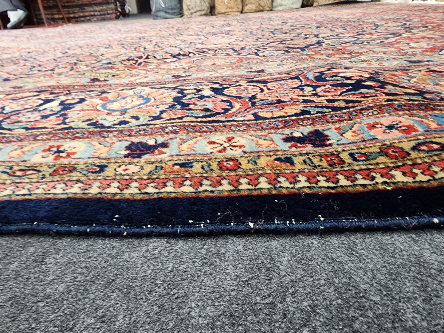 Vintage large Persian Kashan