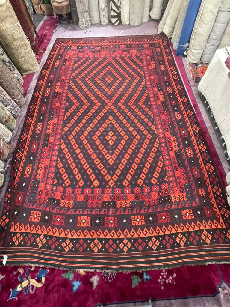 Maimana Kilim – 10 x 16.5 (#5810)