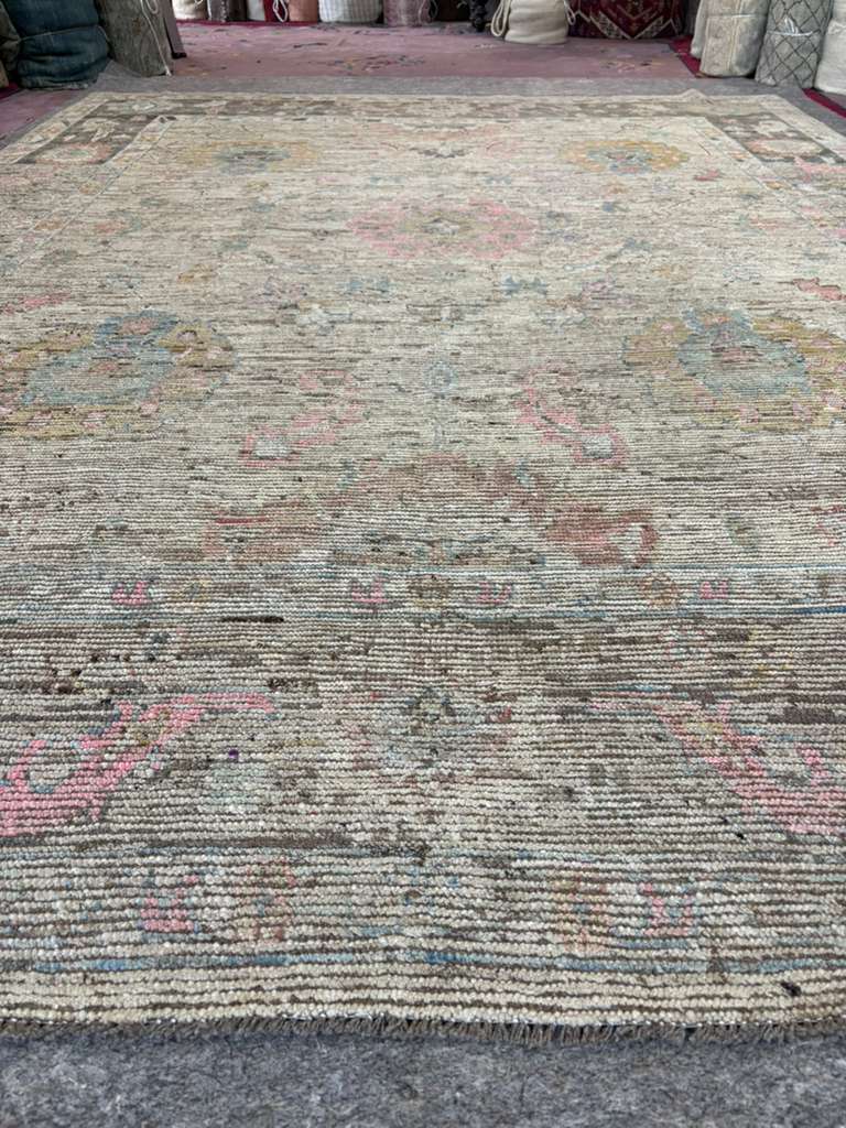 New Oushak Design  Rug – 9 x 12