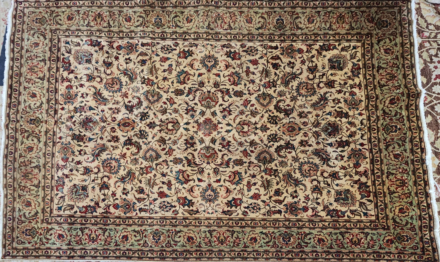 Vintage Indo Tabriz Rug