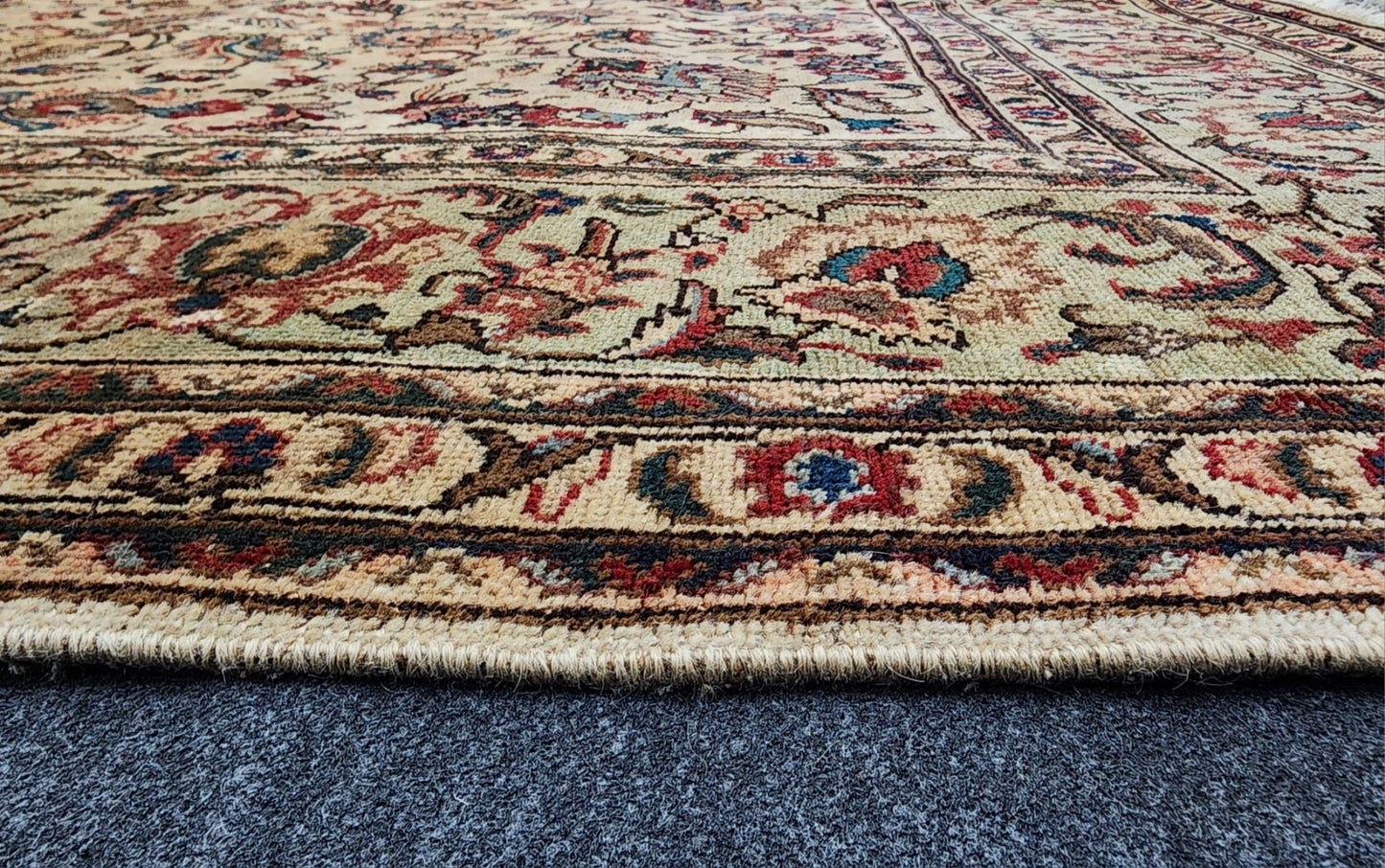 Vintage Indo Tabriz Rug