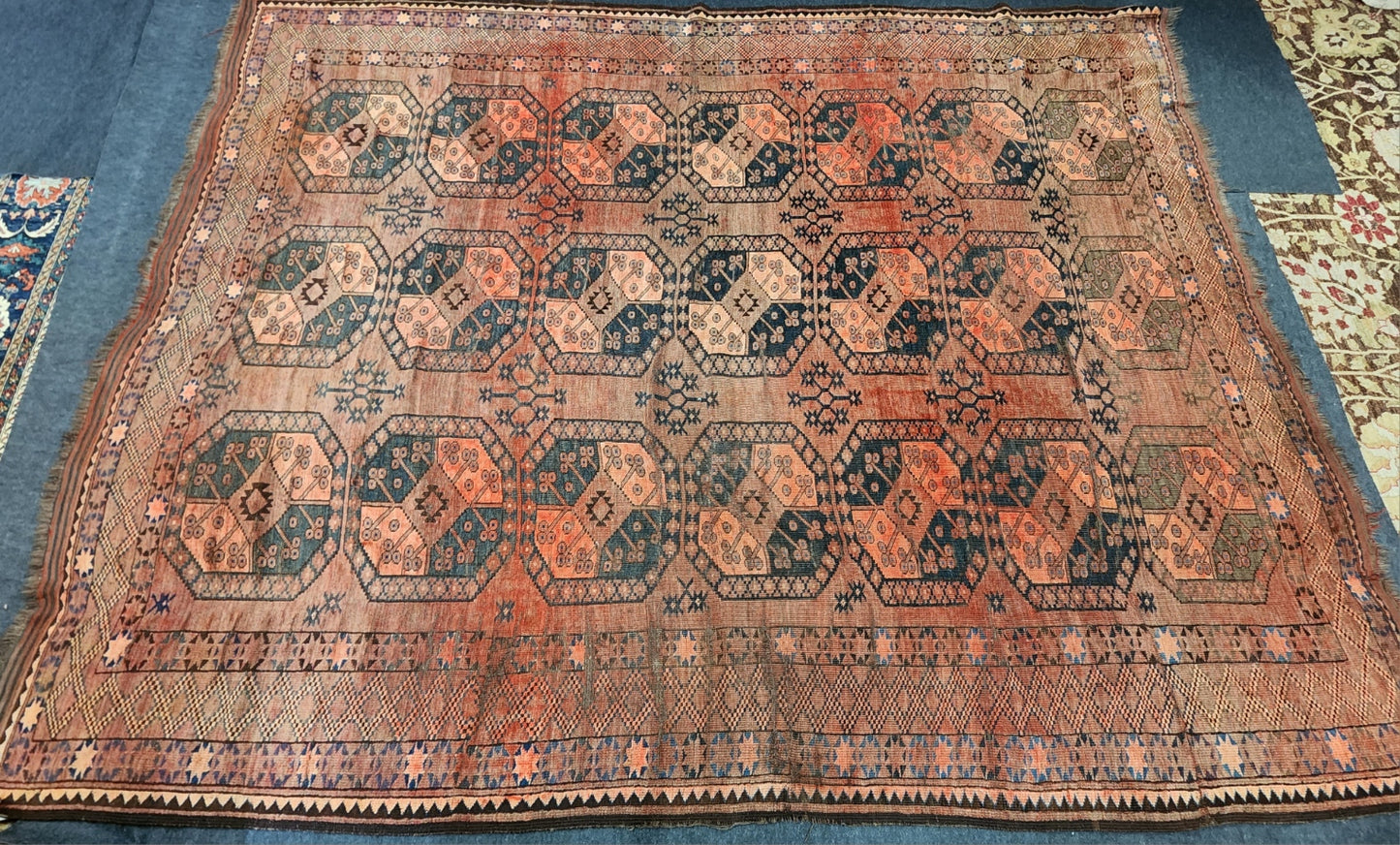 1920s Antique Ersari Turkmen Rug