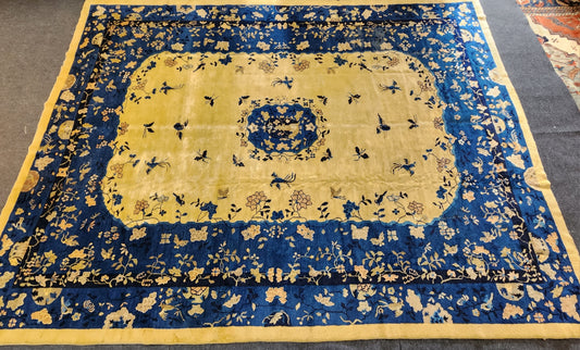 Antique Chinese Peking Rug 9164