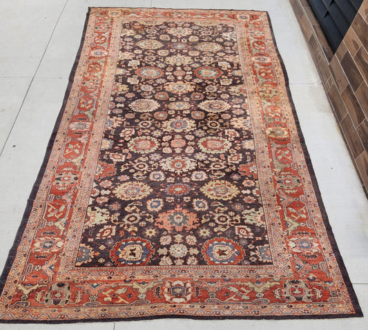 Antique Rare Sultanabad Rug – 10.3 x 17