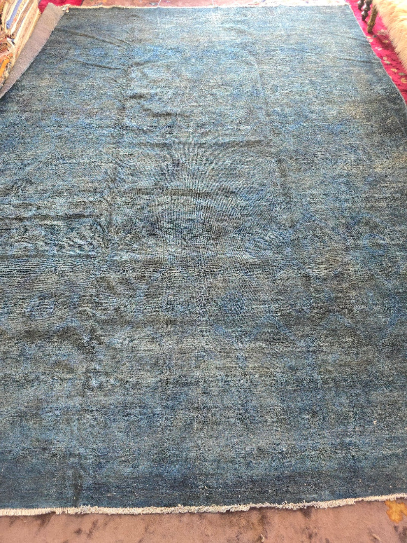 6034 New Turkish Blue Overdye Rug