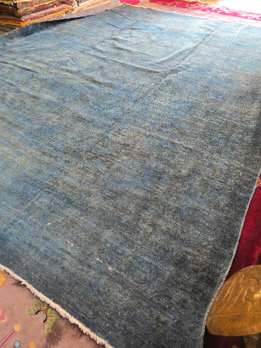 6034 New Turkish Blue Overdye Rug