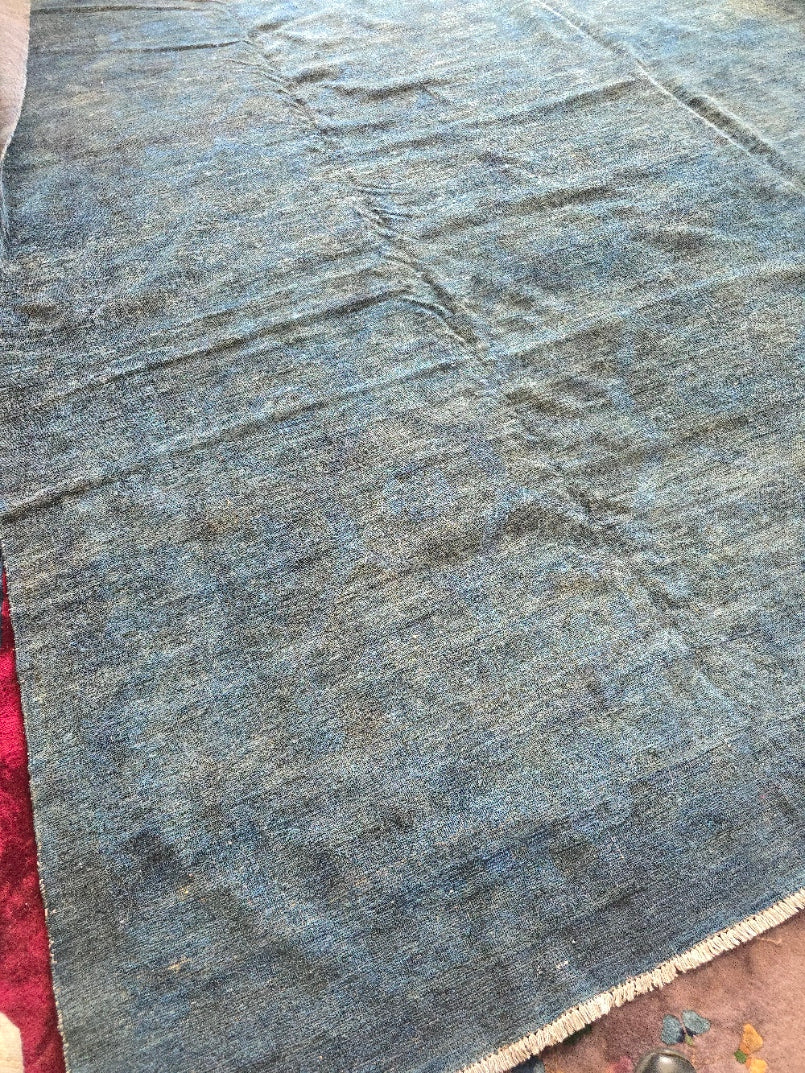 6034 New Turkish Blue Overdye Rug