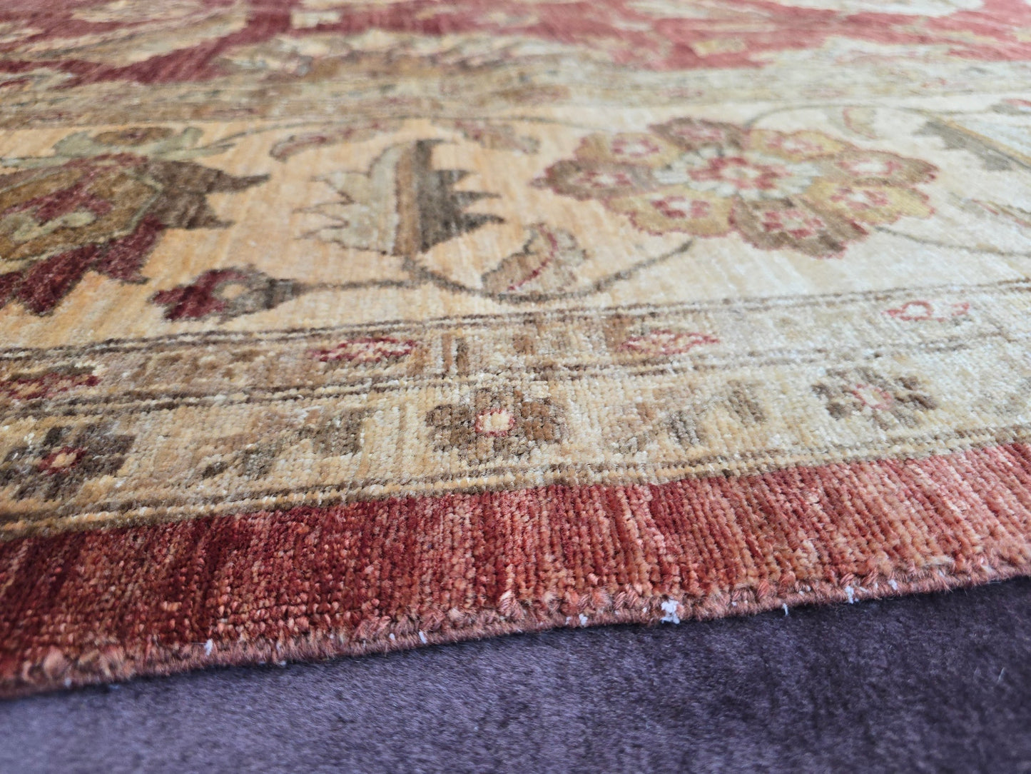 Afghan Traditional Teawash Rug – 10 x 14 (#10340)