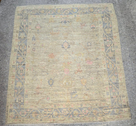 New Oushak Design  Rug – 8 x 10 (10345)