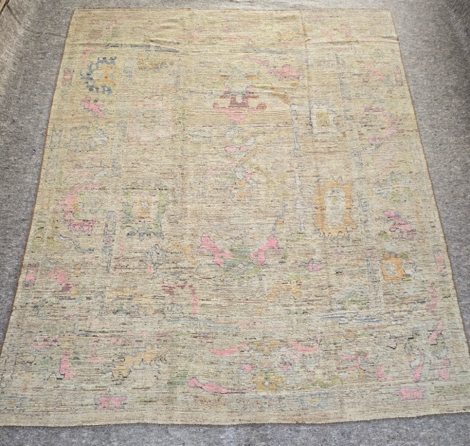 New Oushak Design  Rug – 8 x 10 (10346)