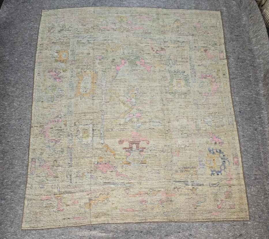 New Oushak Design  Rug – 8 x 10 (10346)