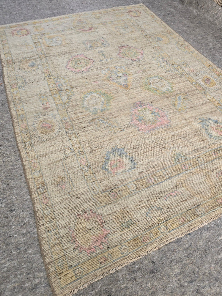 New Oushak Design  Rug – 7 x 10 (10347)