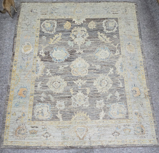 New Oushak Design  Rug – 8 x 10 (#10349)