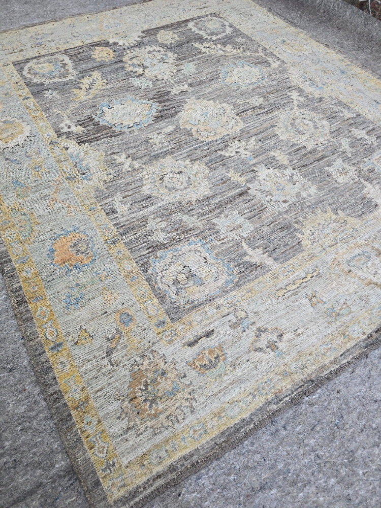 New Oushak Design  Rug – 8 x 10 (#10349)