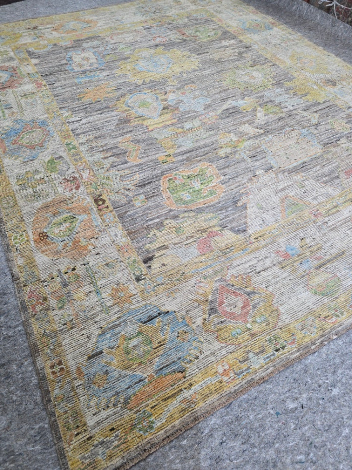 New Oushak Design  Rug – 9 x 12 (#10350)