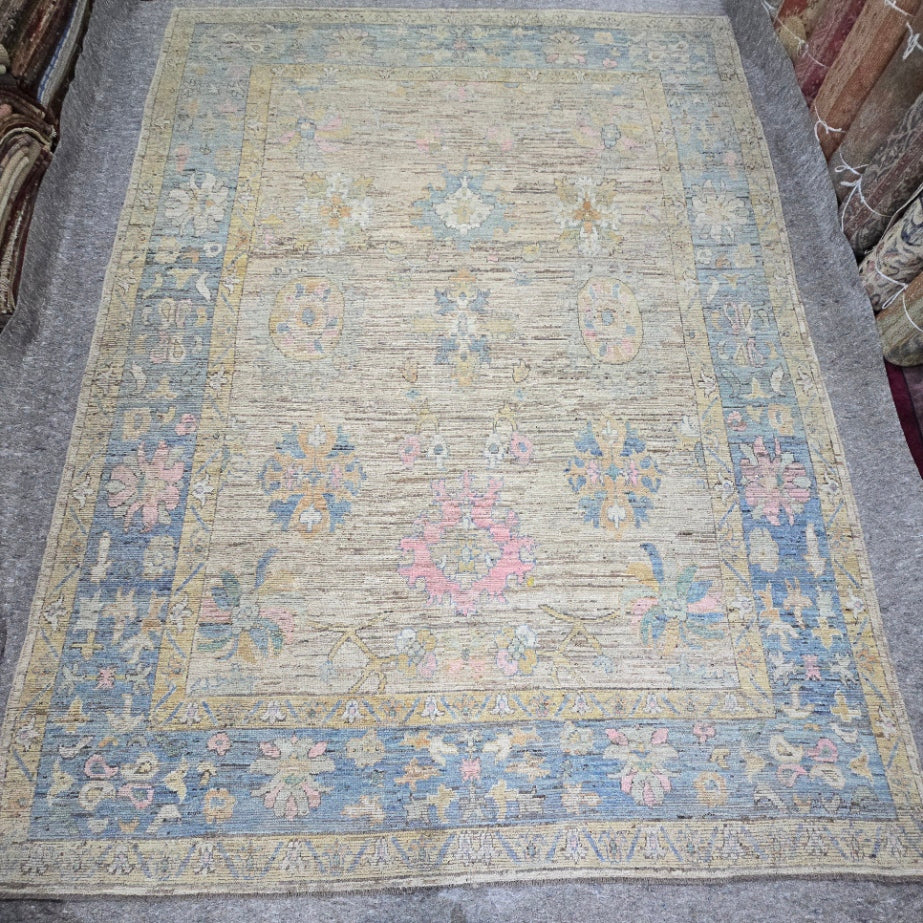 New Oushak Design  Rug – 10 x 14 (#10358)