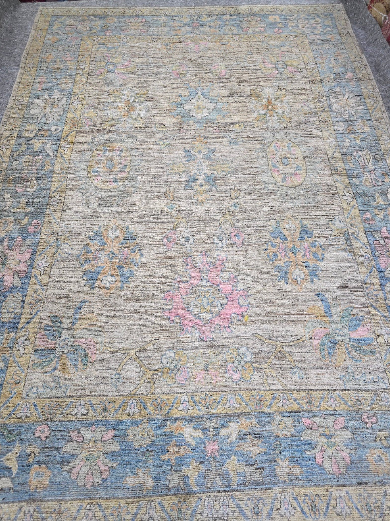 New Oushak Design  Rug – 10 x 14 (#10358)