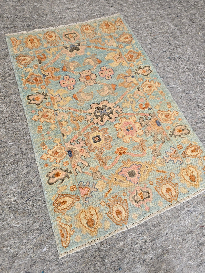 New Oushak Design  Rug – 3 x 5