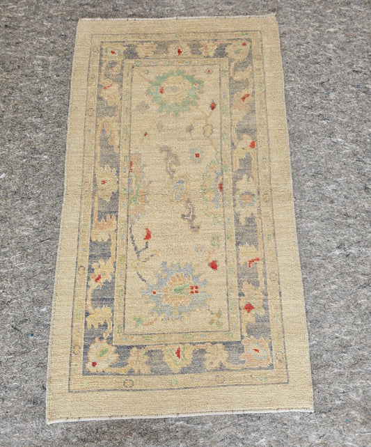 New Oushak Design  Rug – 3 x 5 (10378)