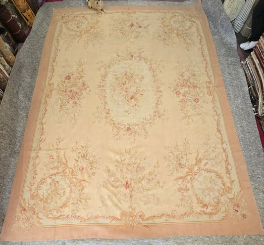 French Aubusson Rug 11 x 15 ( 5849)