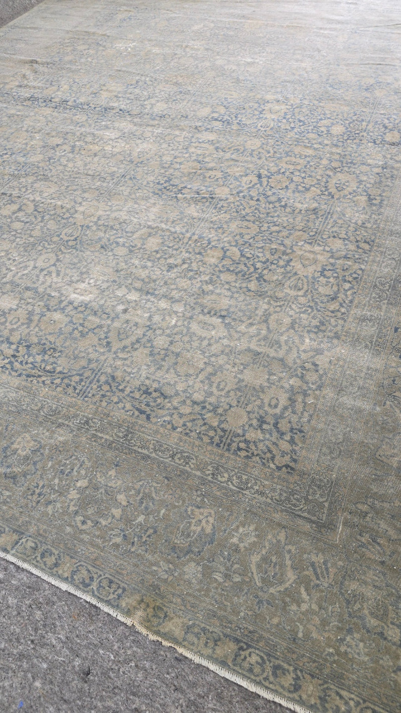Antique Tabriz Rug | Handwoven Persian Wool Carpet | Circa Early 20th Century (11 x 13) 10414
