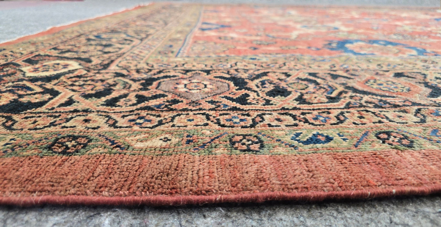Antique Ziegler Sultanabad Persian Rug – Rare Square Handwoven Collector’s Piece (Circa 1900) | 8'10" x 10'10" (Copy)