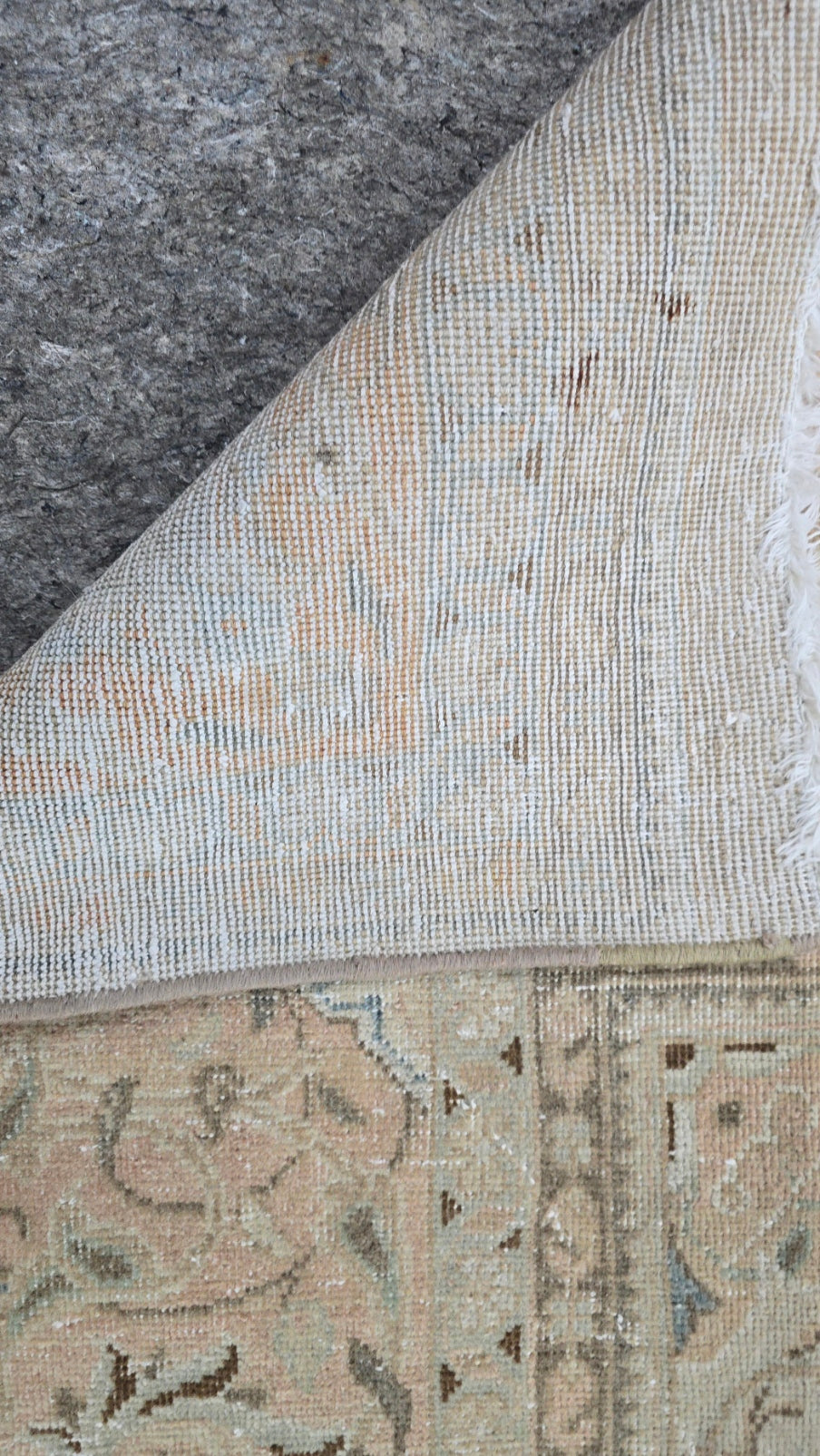 Antique Persian Tabriz Rug – Hand-Knotted Floral Area Rug (9 x 13) (#10416)