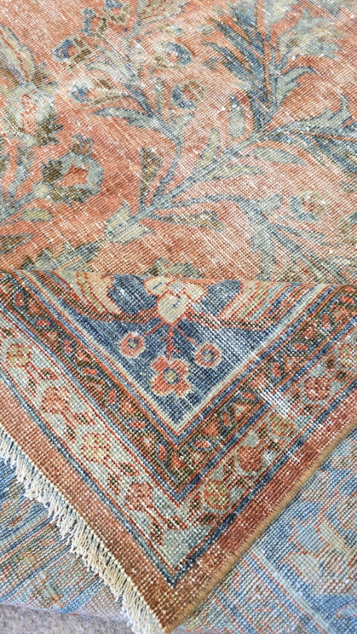 Antique Persian Lilihan Rug – Hand-Knotted Wool (Circa Early 20th Century) (#10517) – 10 x 17)