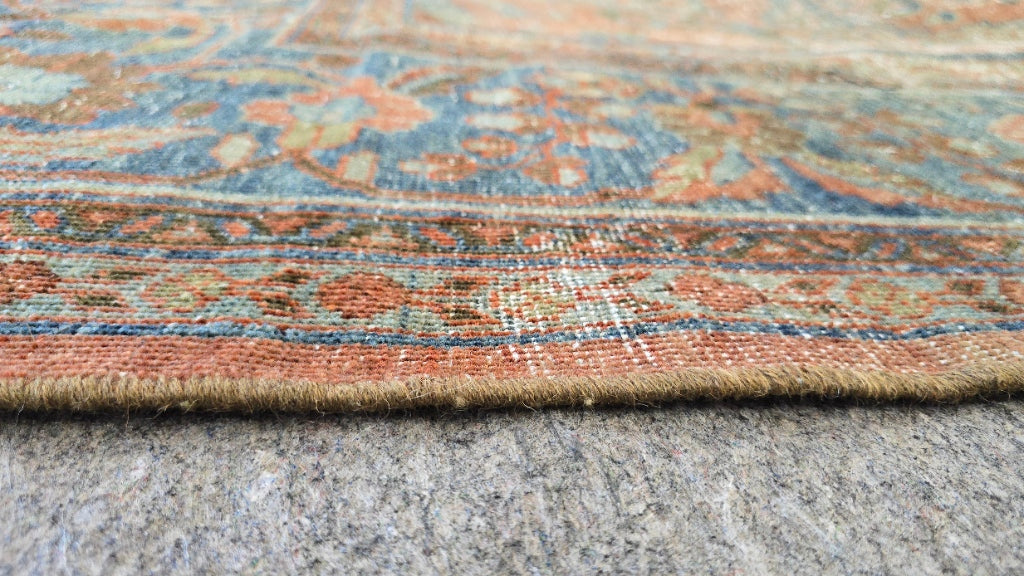 Antique Persian Lilihan Rug – Hand-Knotted Wool (Circa Early 20th Century) (#10517) – 10 x 17)