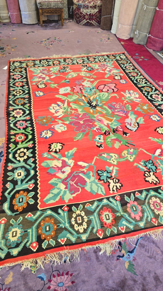 Vintage Bessarabian Kilim