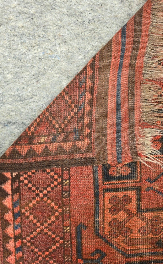 Antique Ersari Turkoman Rug Circa 1900s – Handwoven Tribal Design (6 x 8.10) #10569
