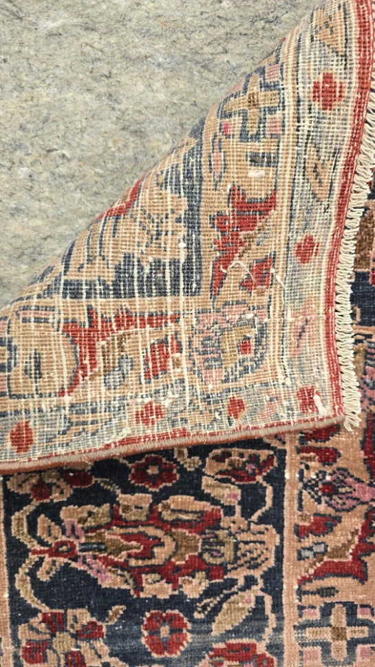 Antique Persian Mahal Rug (#10570) – Hand-Knotted Vintage Rug – 9.3 x 17.6