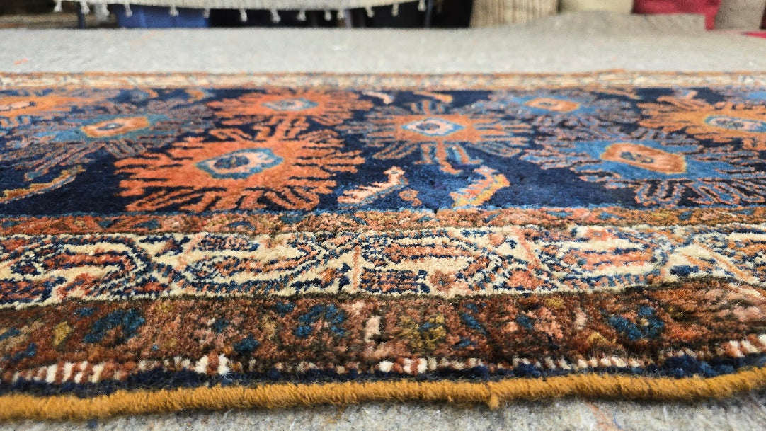 Antique Hamadan Runner – Handwoven Wool Rug (Circa 1920) | 3' x 15'8" (#10579)
