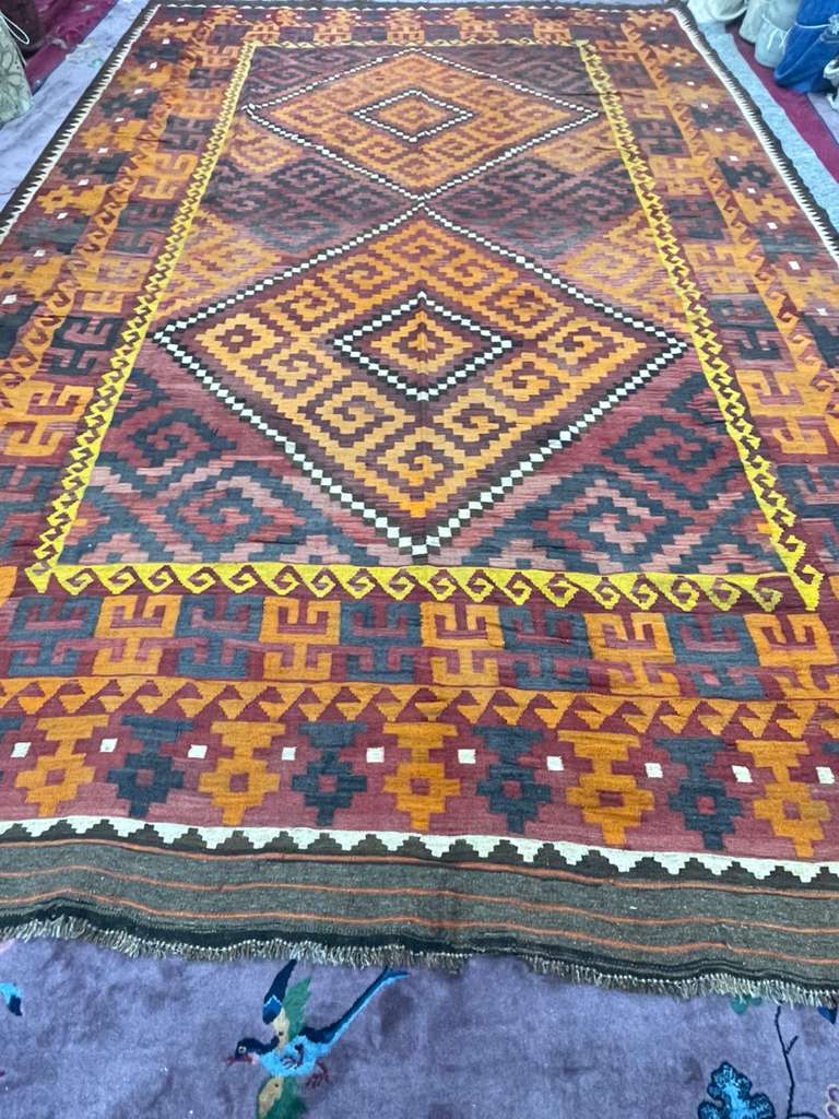Maimana Kilim – 9 x 14 (#5801)