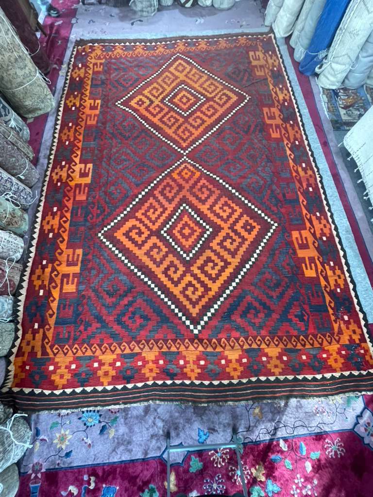Maimana Kilim – 9.5 x 14.5 (#5843)