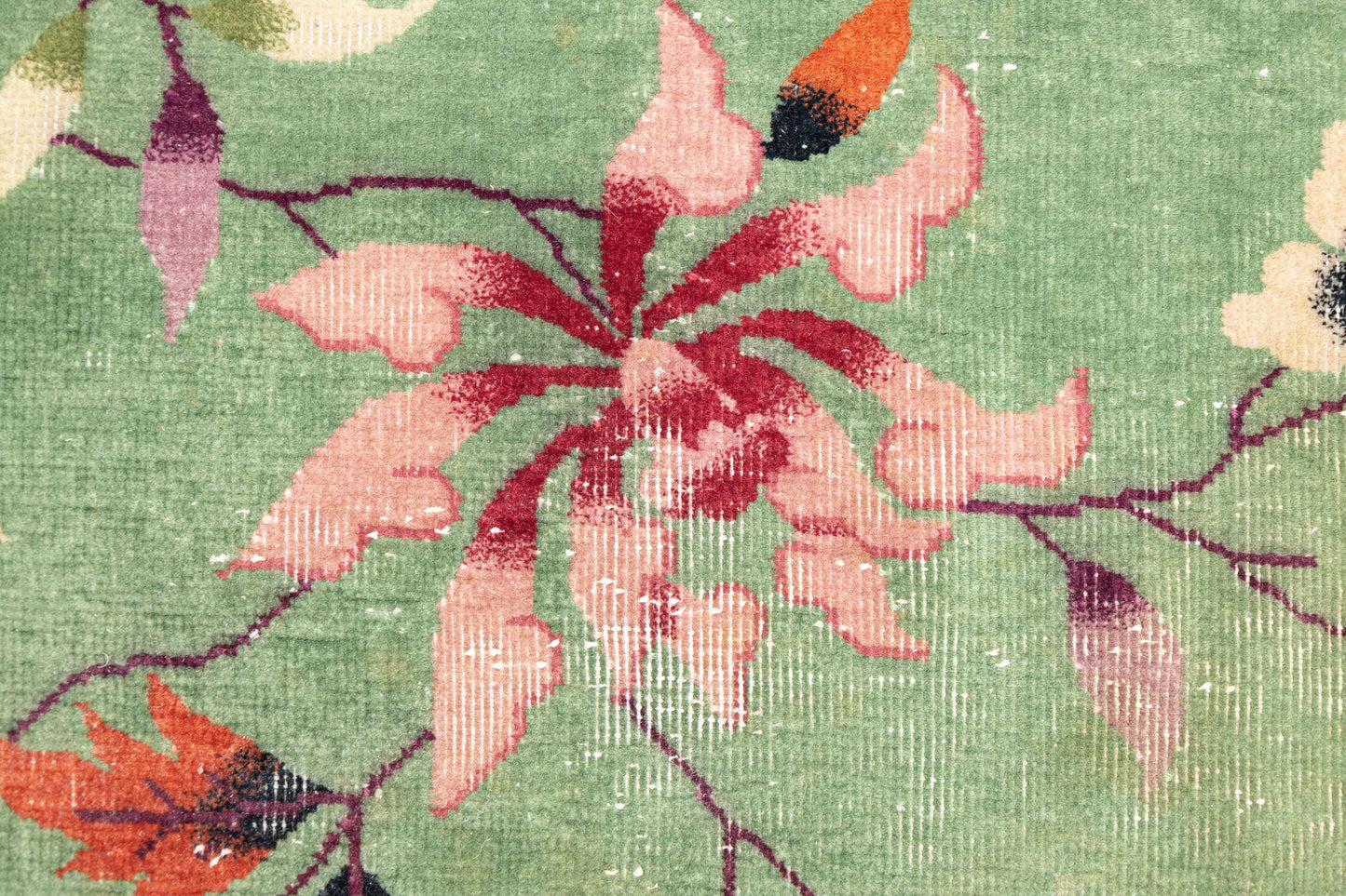 Gorgeous Green Nichols Chinese Rug